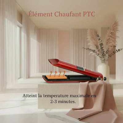 lisseur sans fil posé sur table