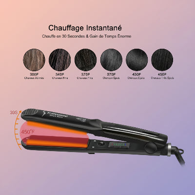 lisseur a vapeur en chauffage instantané